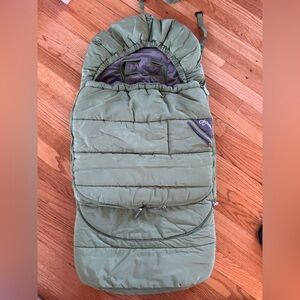 JJ Cole Stroller Bunting in Olive Green — $50